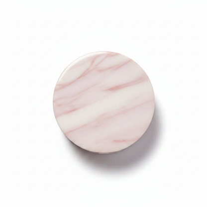 Blush compact top view closed