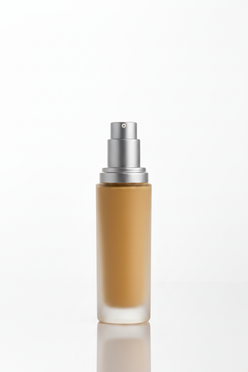 Variant 1 – Ivory Beige frosted glass pump foundation