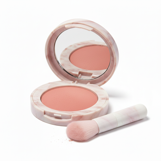 Coral Pink blush compact variant