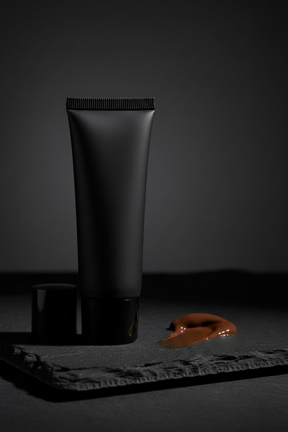 Variant 3 – Espresso Brown matte black tube foundation