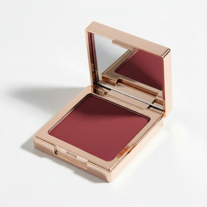 Variant 3 – Berry Rose powder blush in rose gold compact