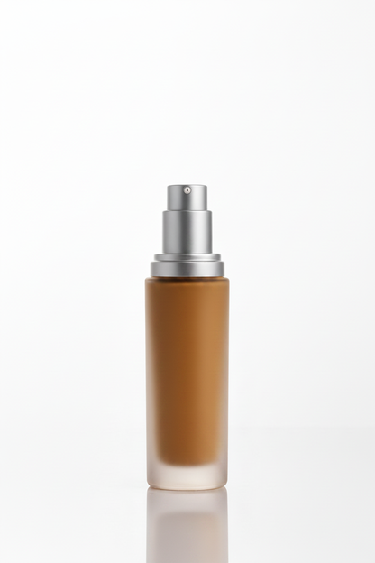 Variant 2 – Warm Tan frosted glass pump foundation